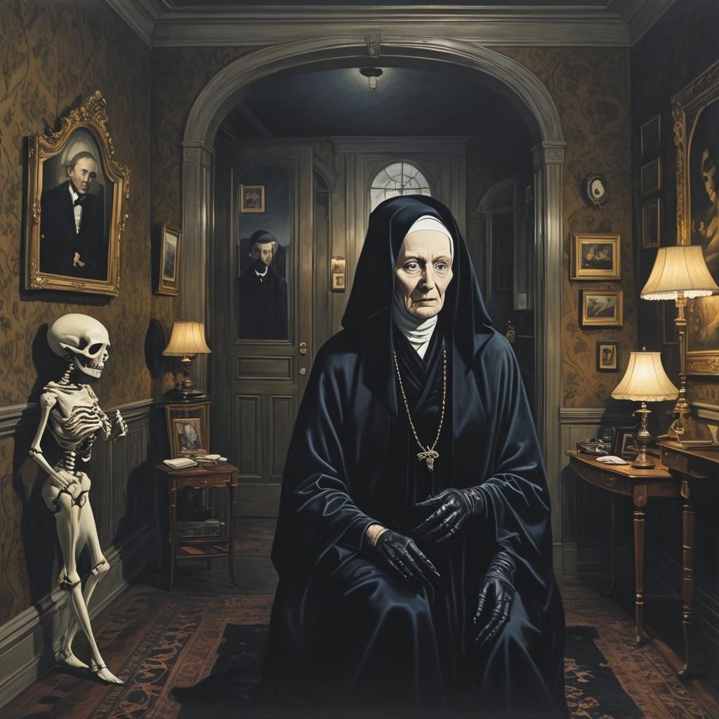 Old nun