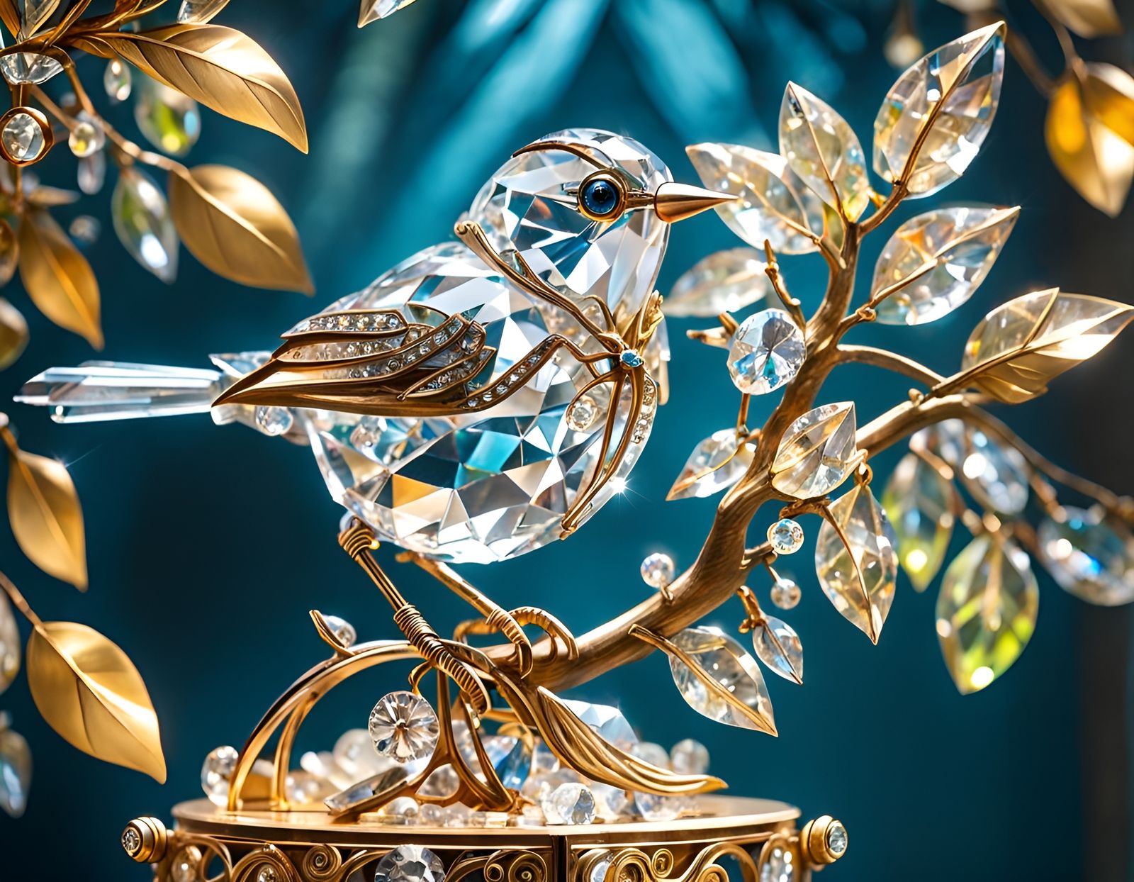 Crystal songbird  by @Eeeeee-B