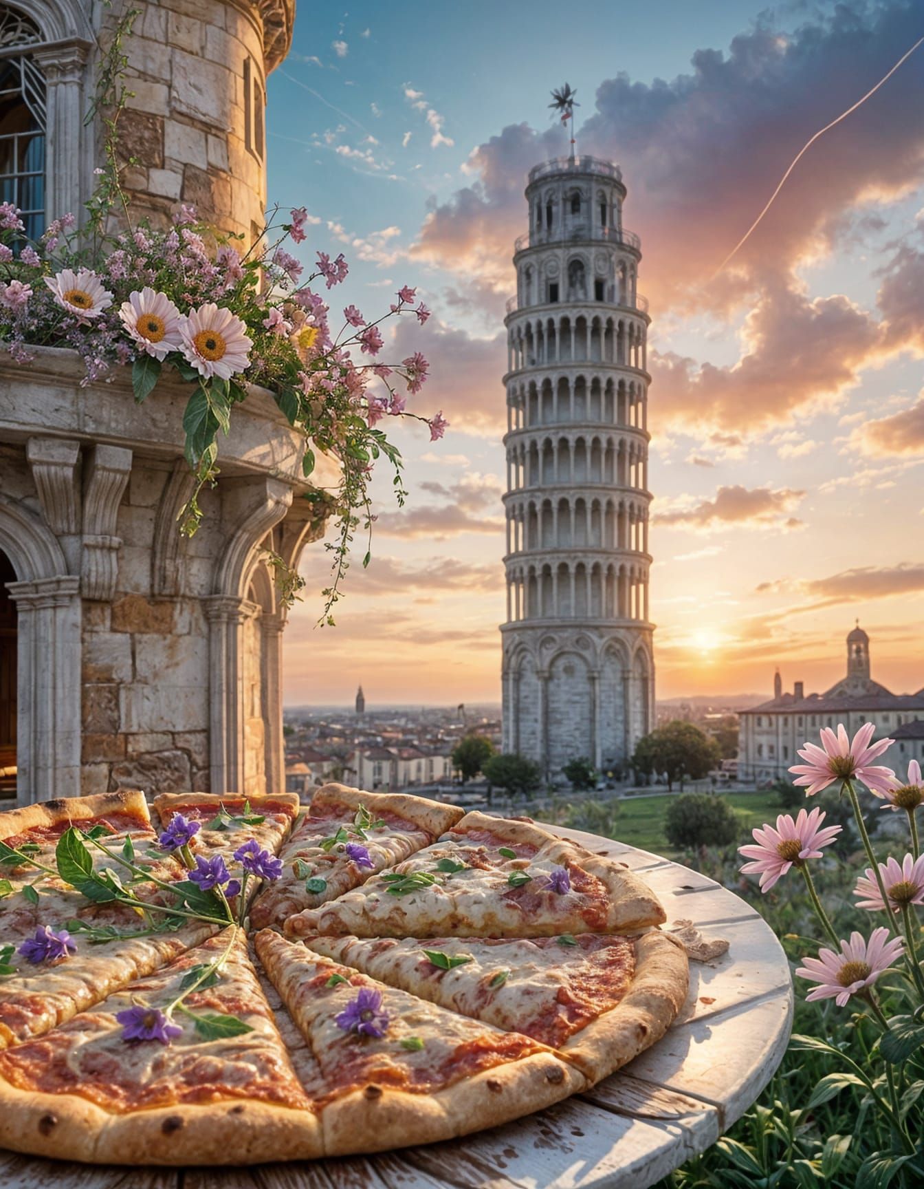 Pizza in pisa  by @Roswarcus