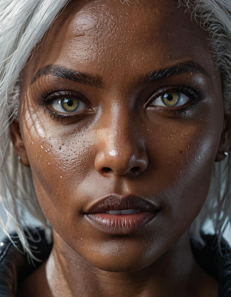 Luminous Naturalism: An Ororo Munroe (Storm from x-men) silv...
