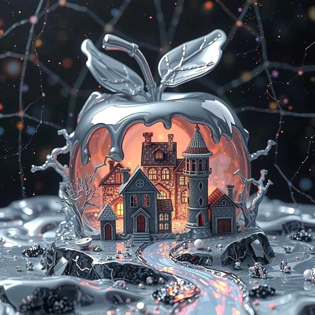 Chrome World  by @Xenia