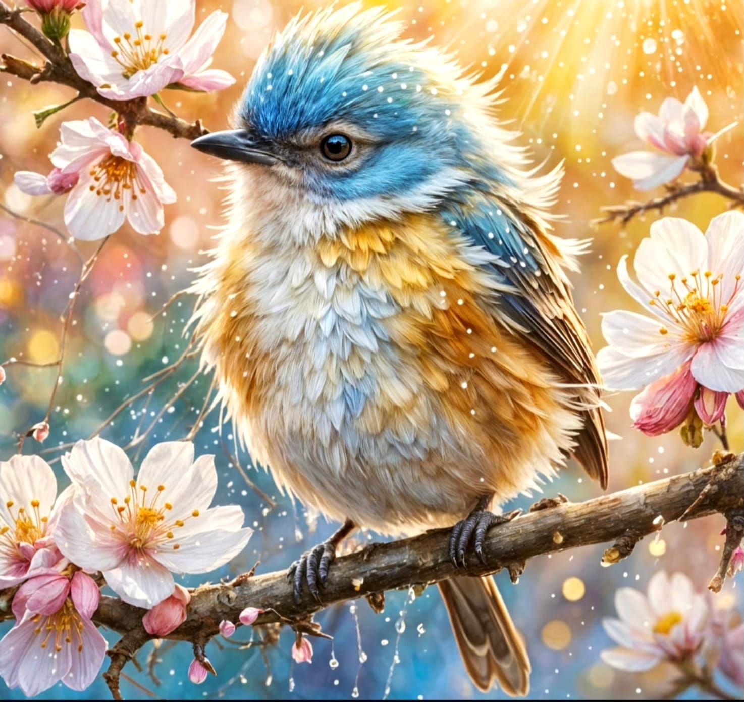 Spring showers  by @Joanna7