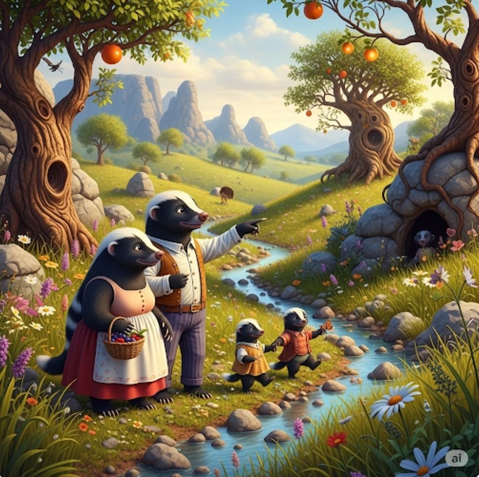 Animal Families: The H-Badgers