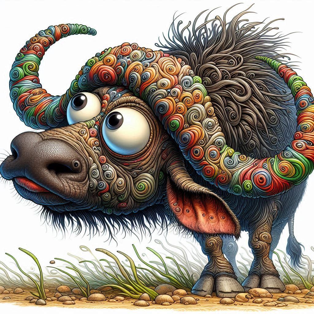 Hippie buffalo