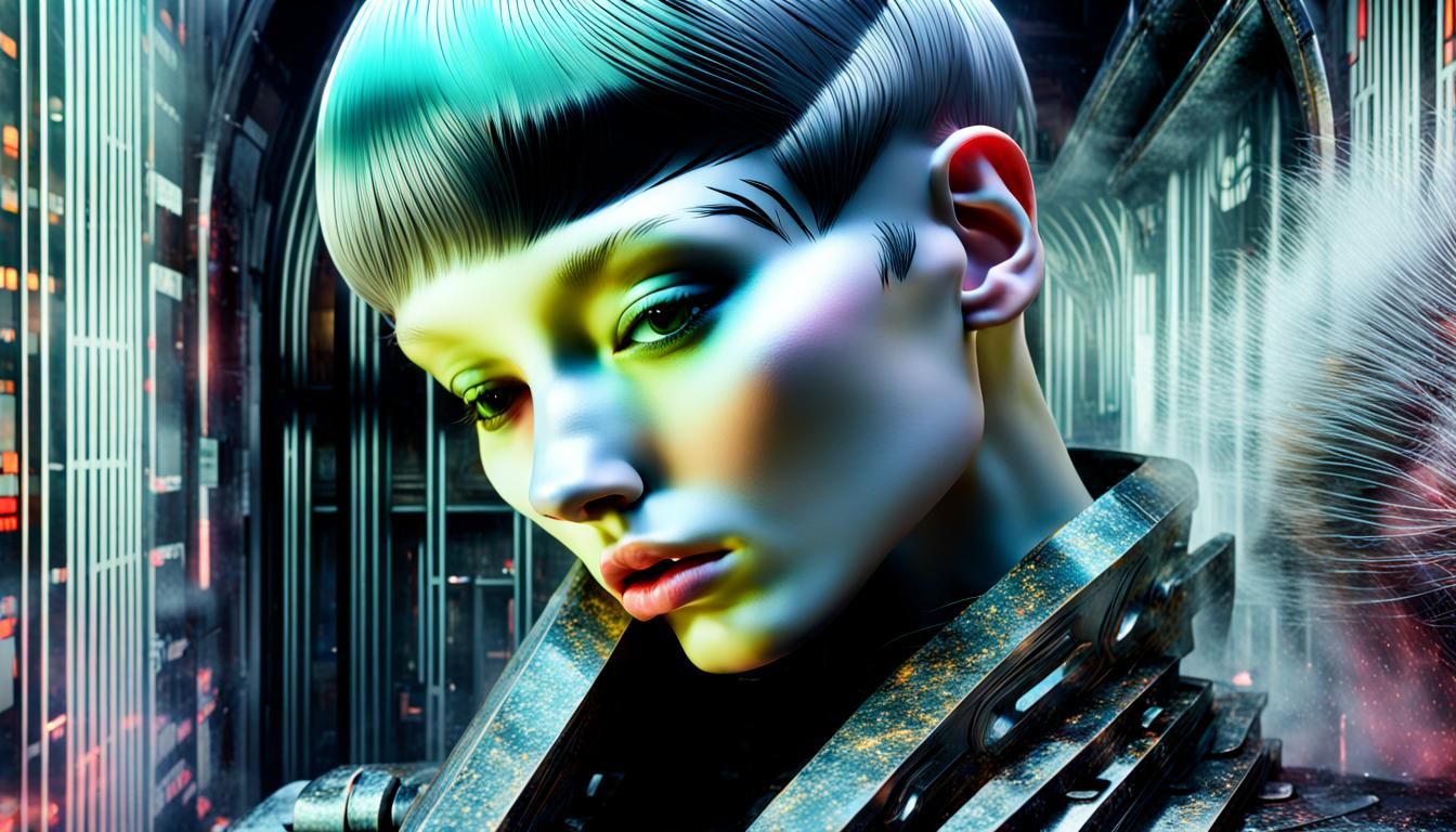 Mercedes Pallas SaintClair AI Generated Artwork NightCafe Creator