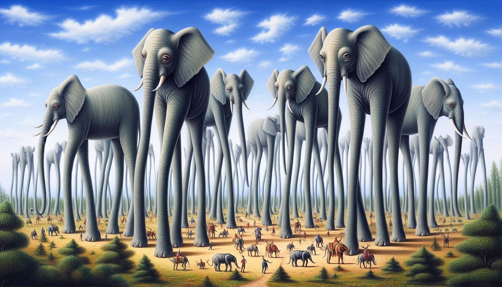 Elephant Stilt Parade
