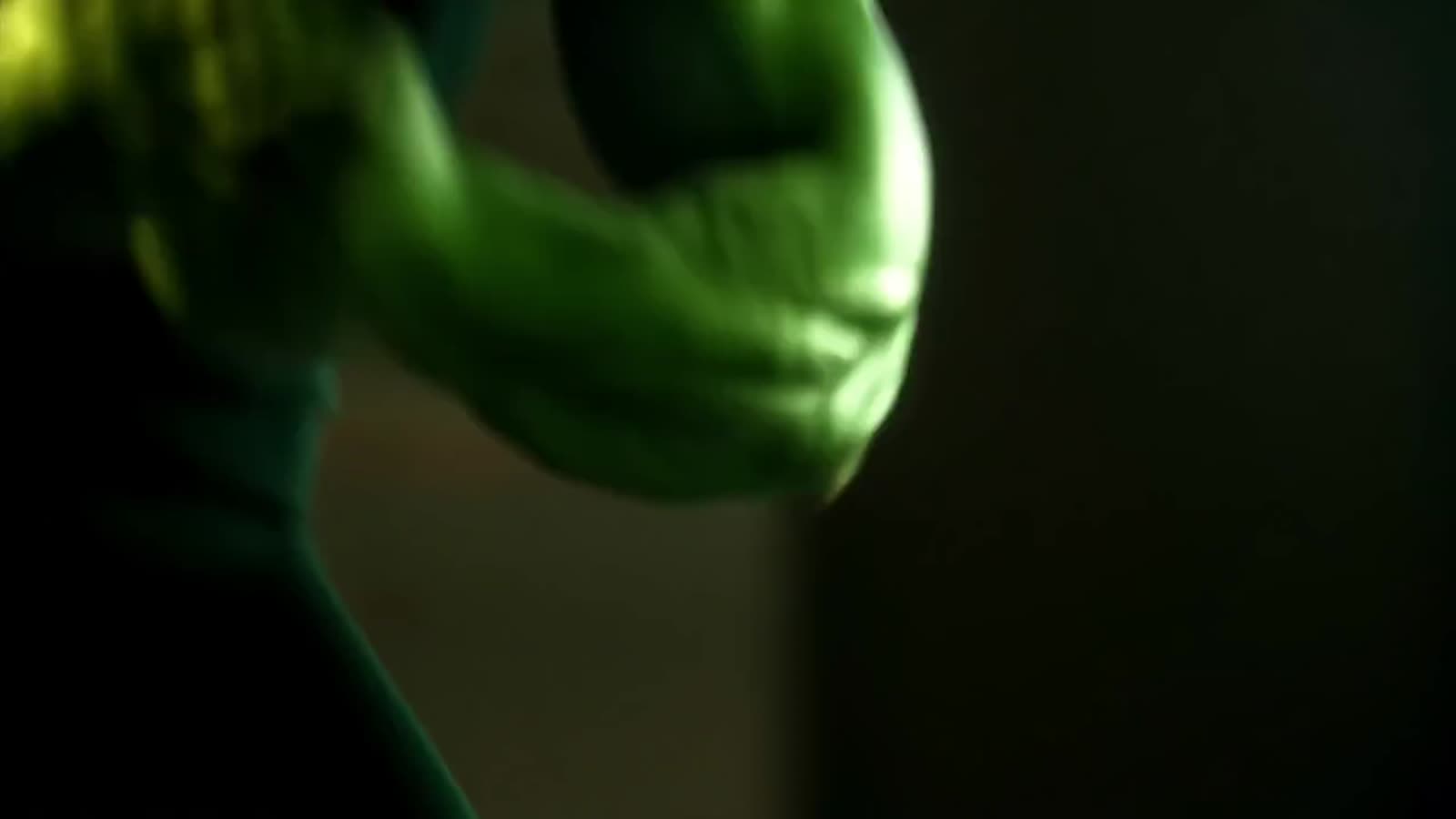 Scarlett Johansson/ Natasha Romanoff transforming into a She Hulk.