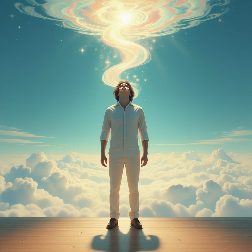 Surreal Dreamscape: Hope Amidst Stagnation