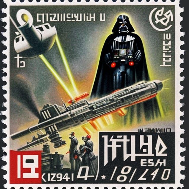 Soviet Vader Stamp IV
