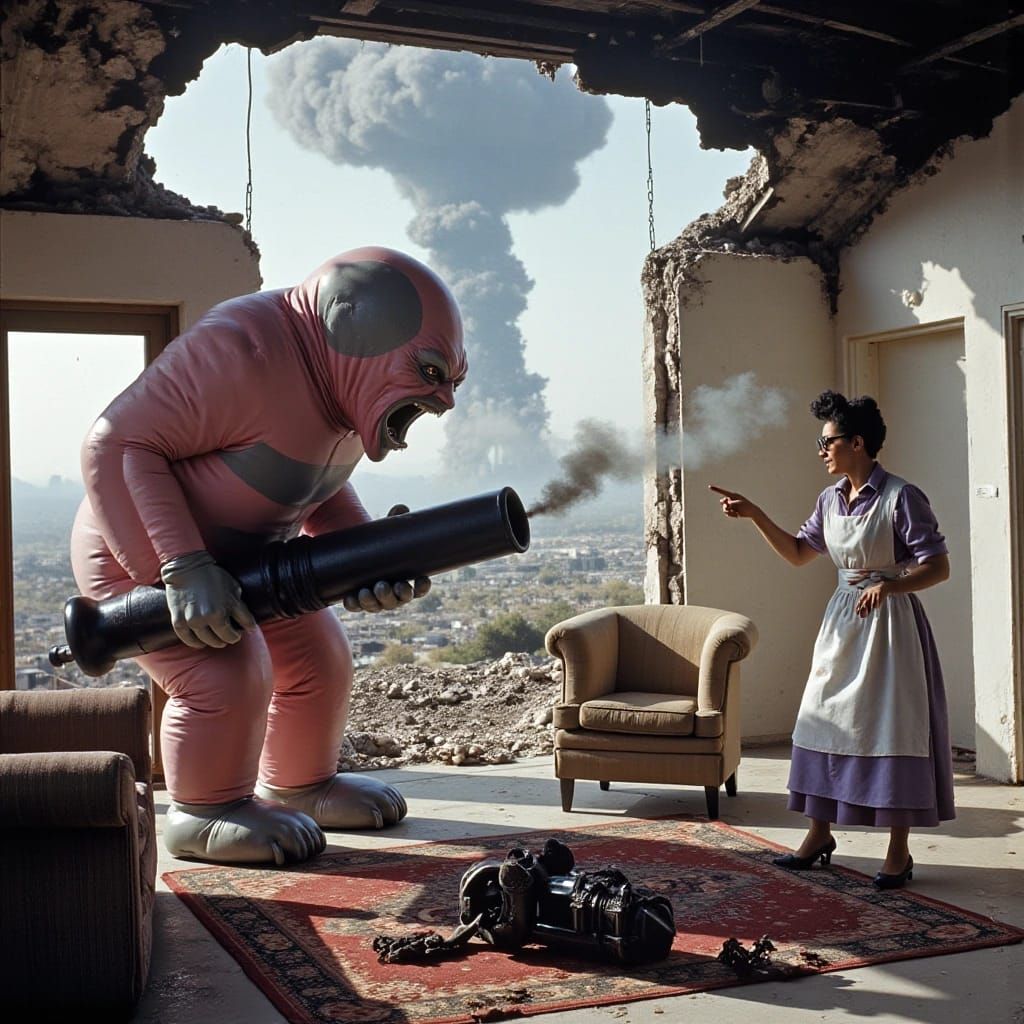 "NO MARIE! I DON'T WANT TO HEAR HOW THIS IS WHY WE CAN'T HAVE NICE THINGS!"