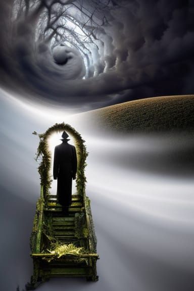 Surreal Dreamscape Inspired by Stop-Motion Cinema