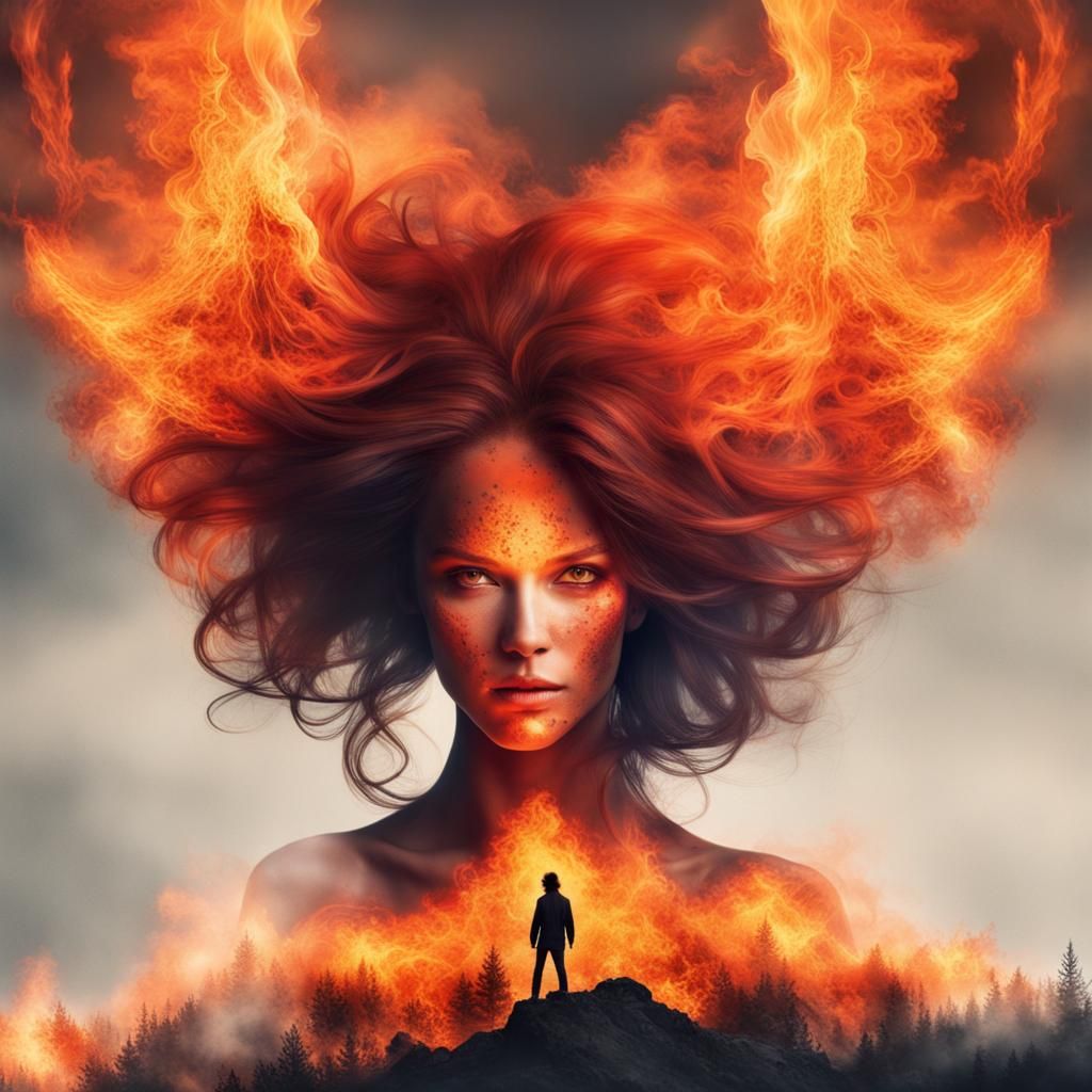 Fire queen.  by @Mr Generic