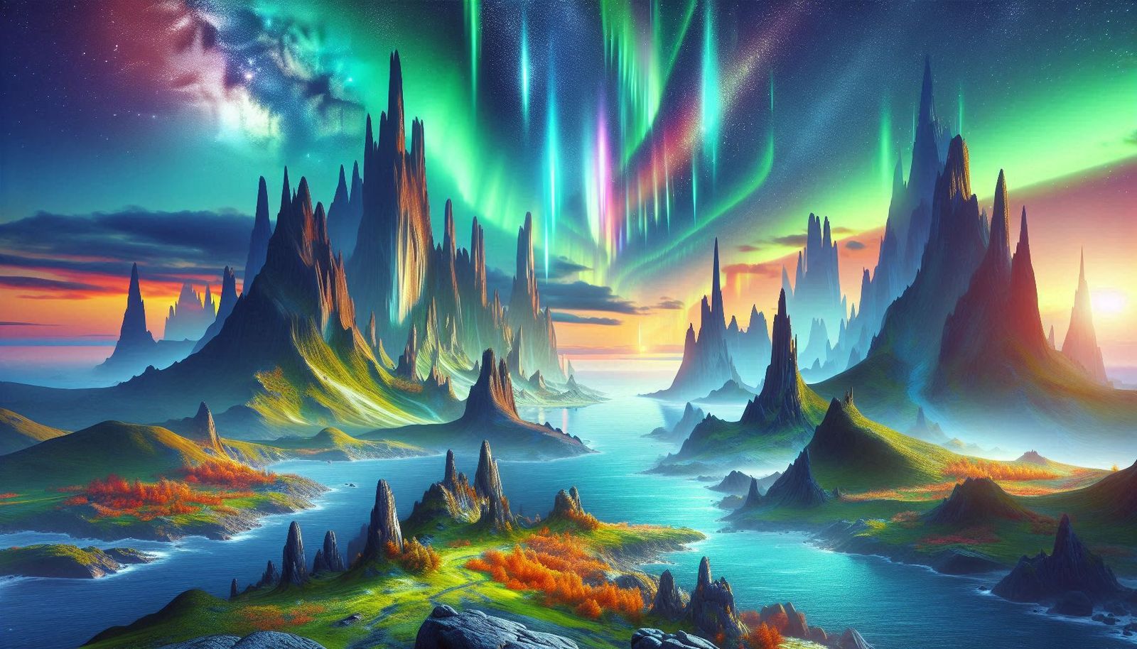 aurora borealis..