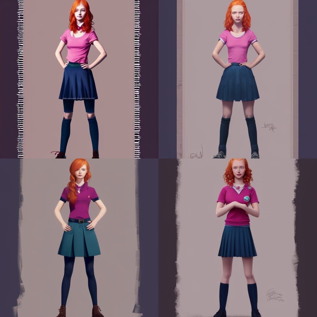 Even more art of teenage Elizabeth Afton - AI Generated Artwork - NightCafe  Creator