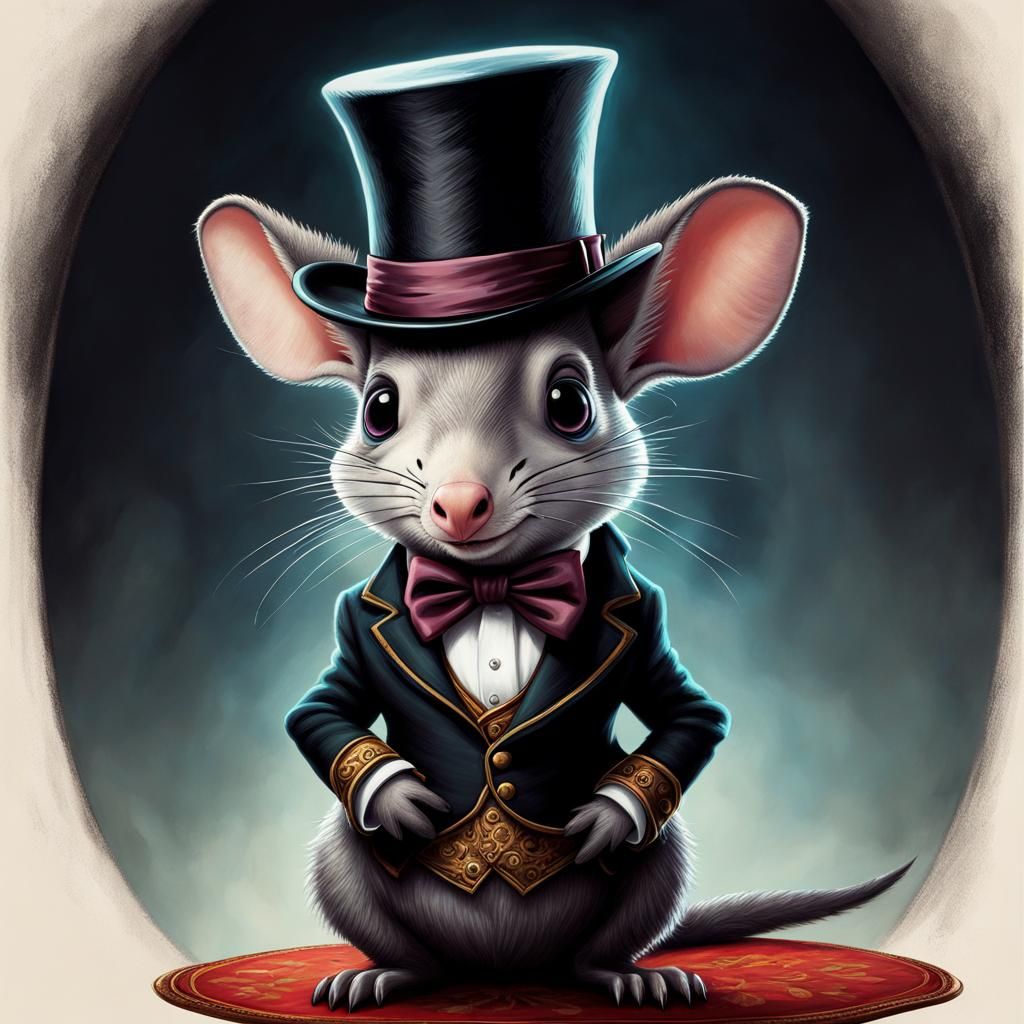 Dapper Mouse  by @Angry Kiwi