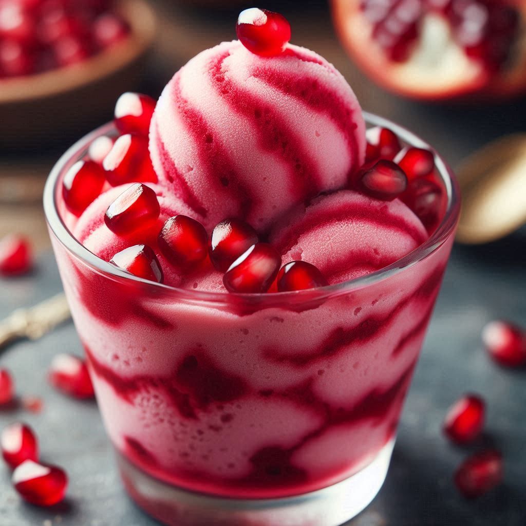 Pomegranate Sorbet 1
