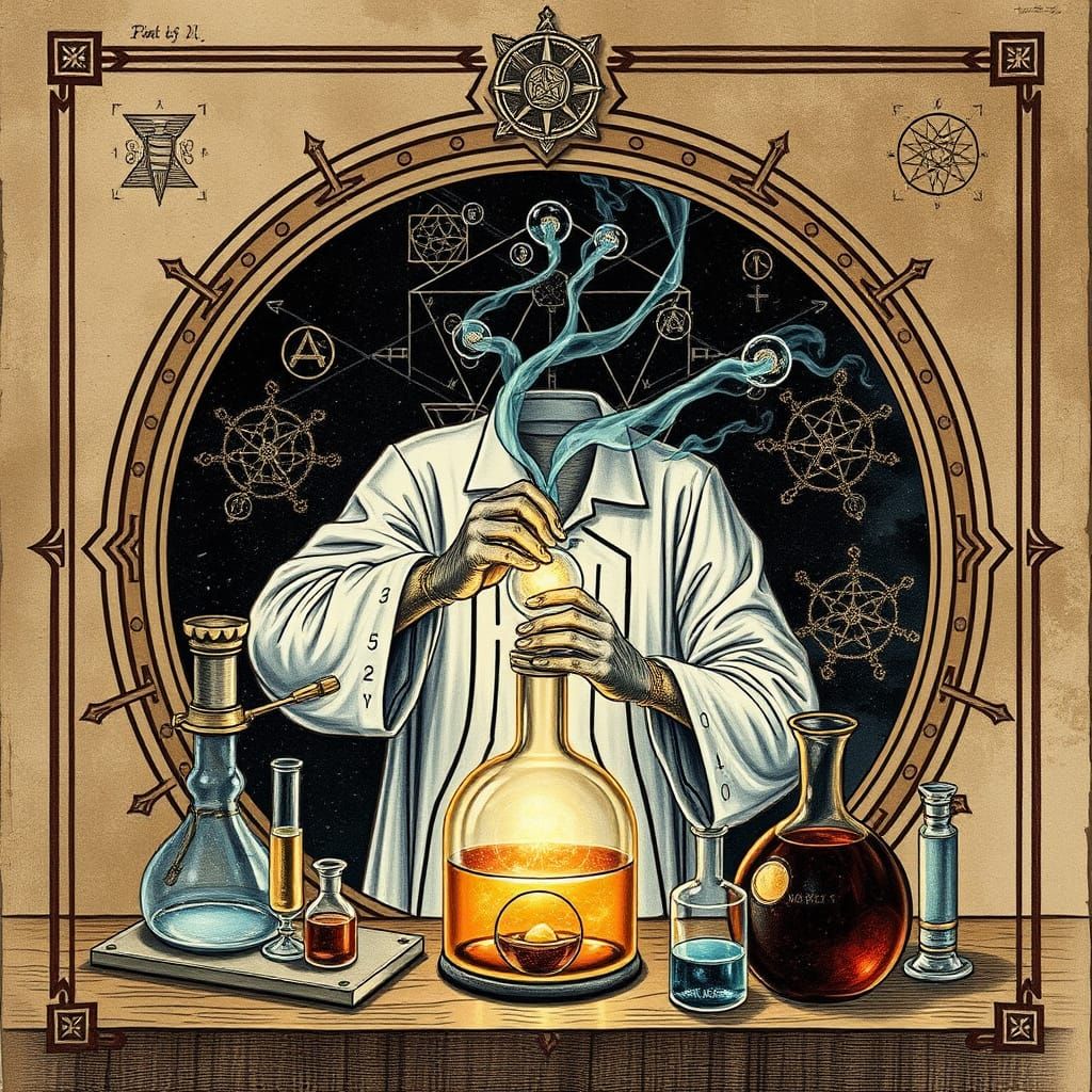 Alchemy Meets Modern Chemistry in a World of Invisible Force...