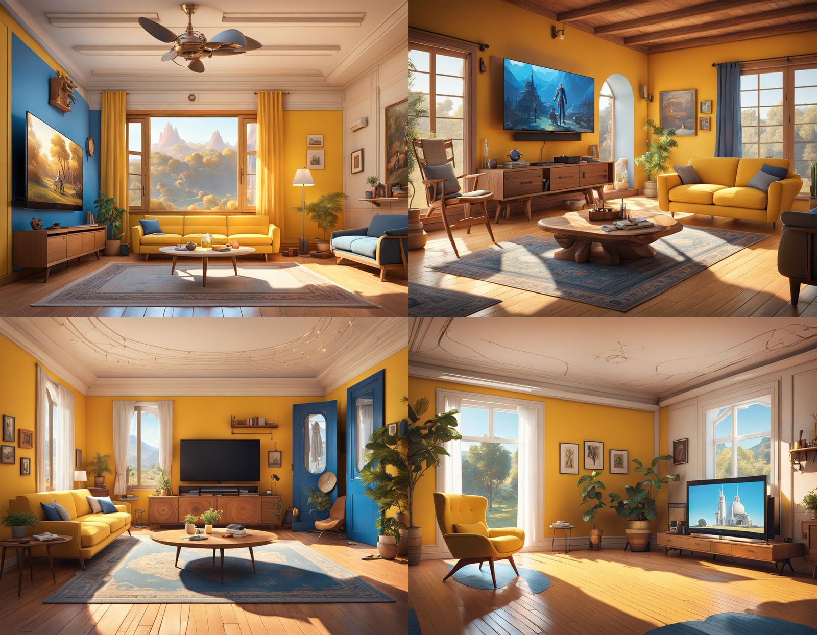 Rustic Livingroom