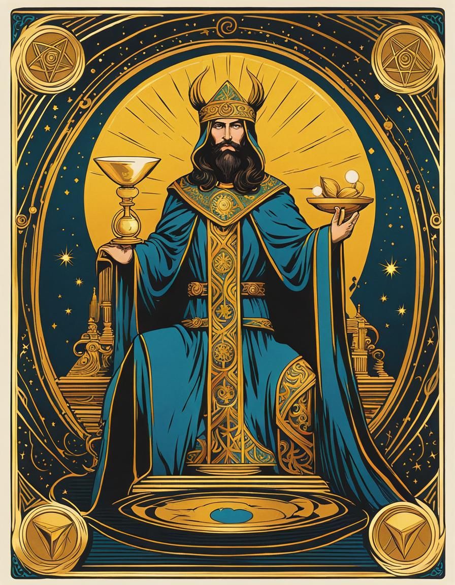 The Magician Tarot  Card  by @Dreamy Coquette
