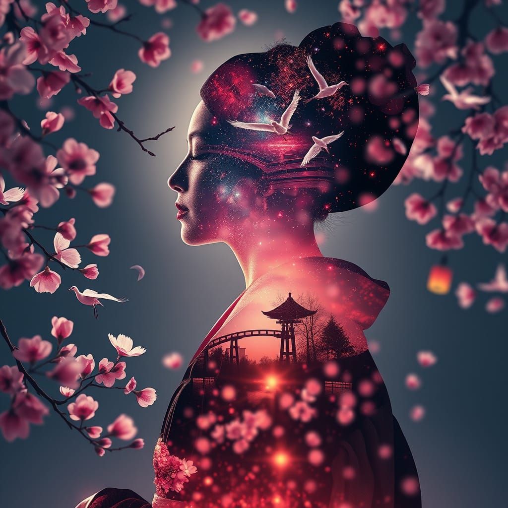 The world of a geisha  by @Neromagenta