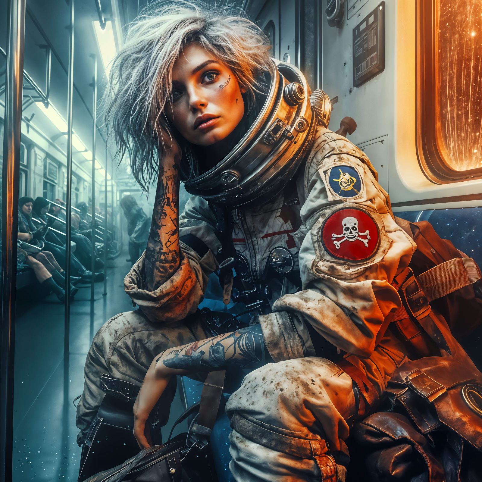 Underground cosmonaut