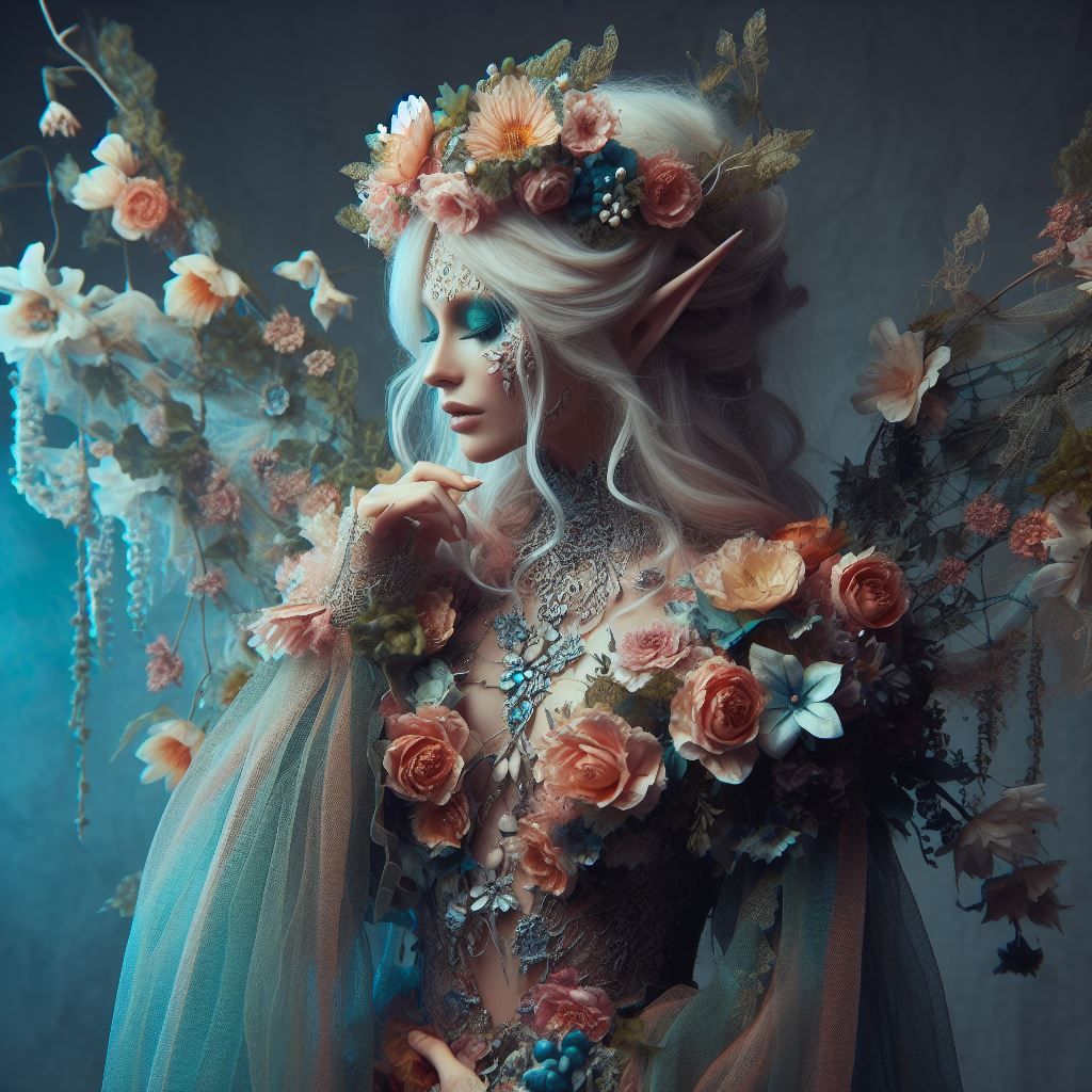 Portrait of an Ethereal Elf