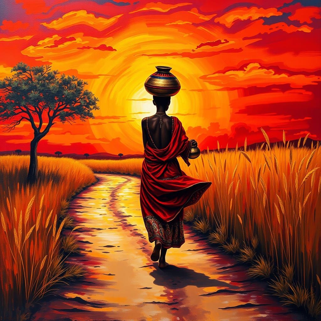 Pathways of Dusk and Dreams  by @Uwork