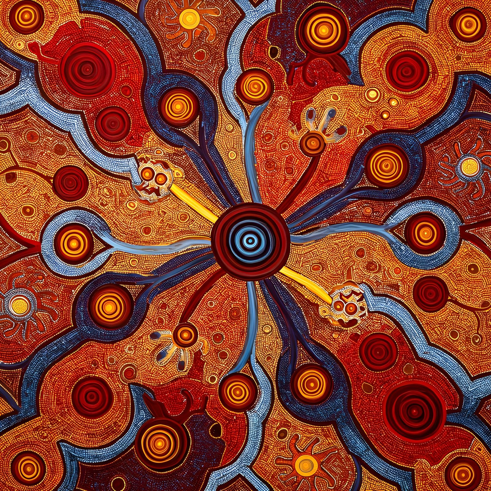 Australian Fractal Exotic Elegance