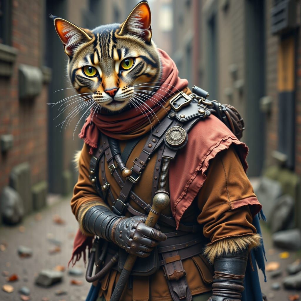 <lora:Wik Again:1.0>warrior cat