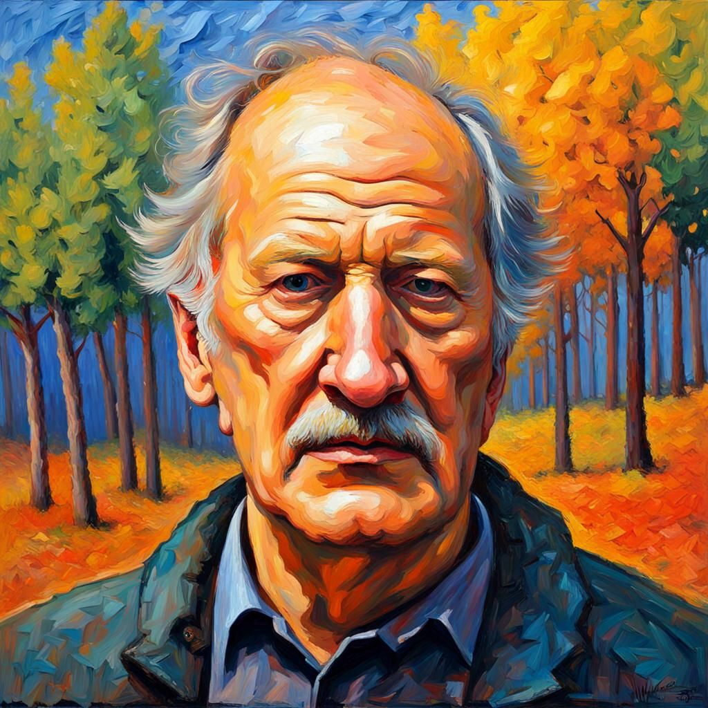 Werner Herzog Attacks - AI Generated Artwork - NightCafe Creator