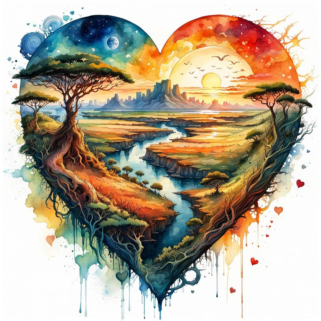 Love earth  by @Superxu