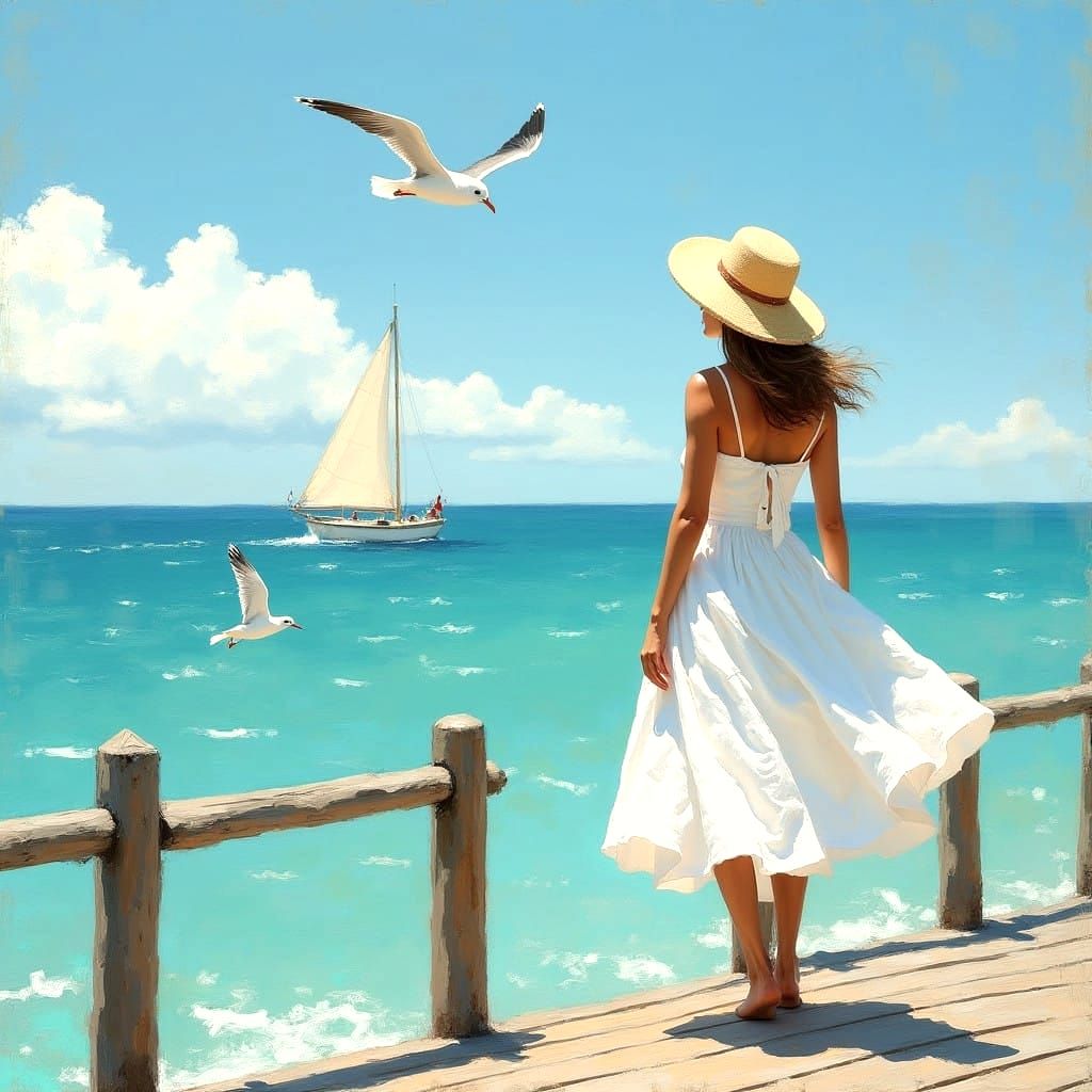 Beside the seaside  by @Tymelle