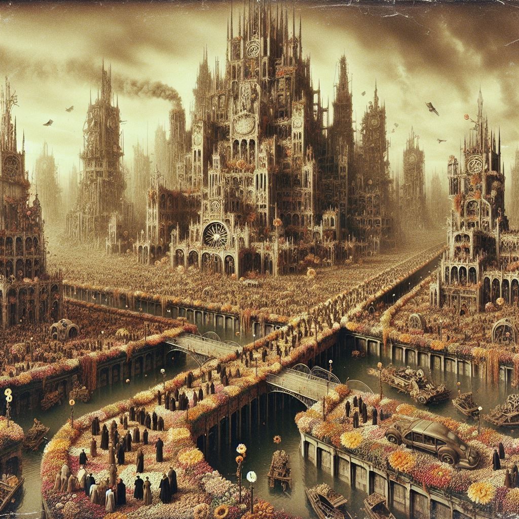 Endless - Dystopian florals