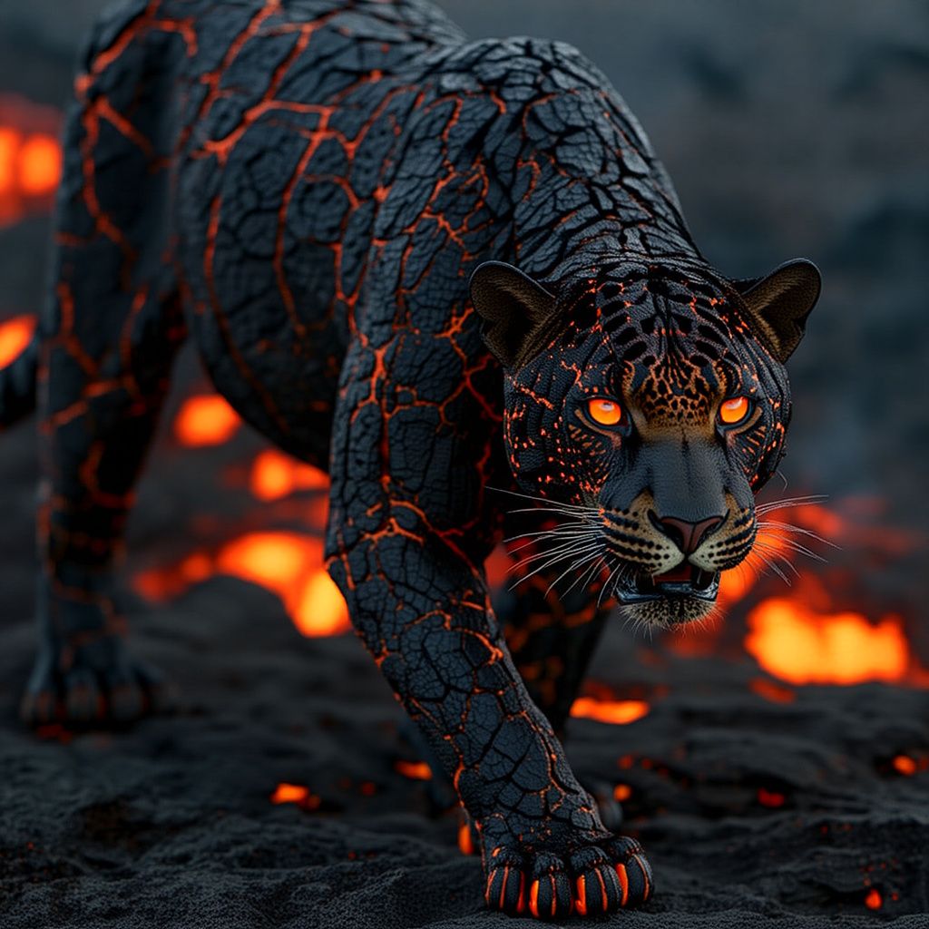 Lava Cat