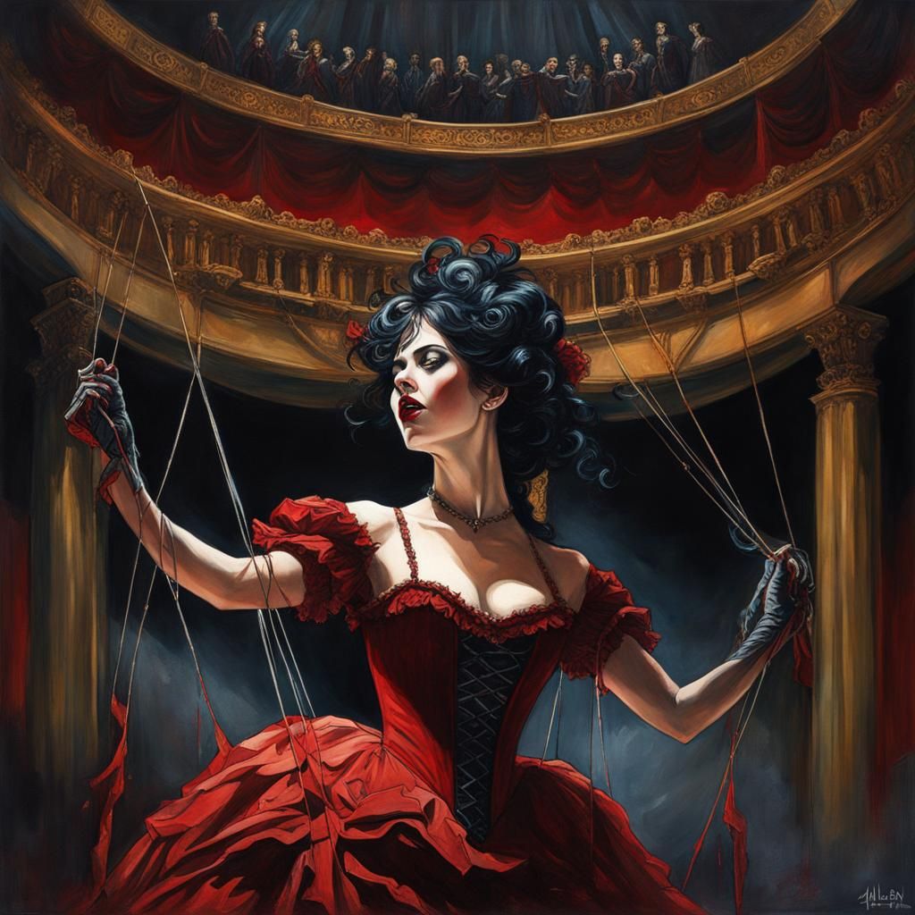 Tied up  by @Panda Overlord 