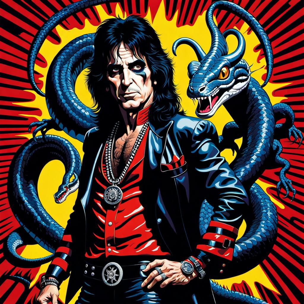 Mister Alice Cooper 🤘🏼🔥  by @Grendel 