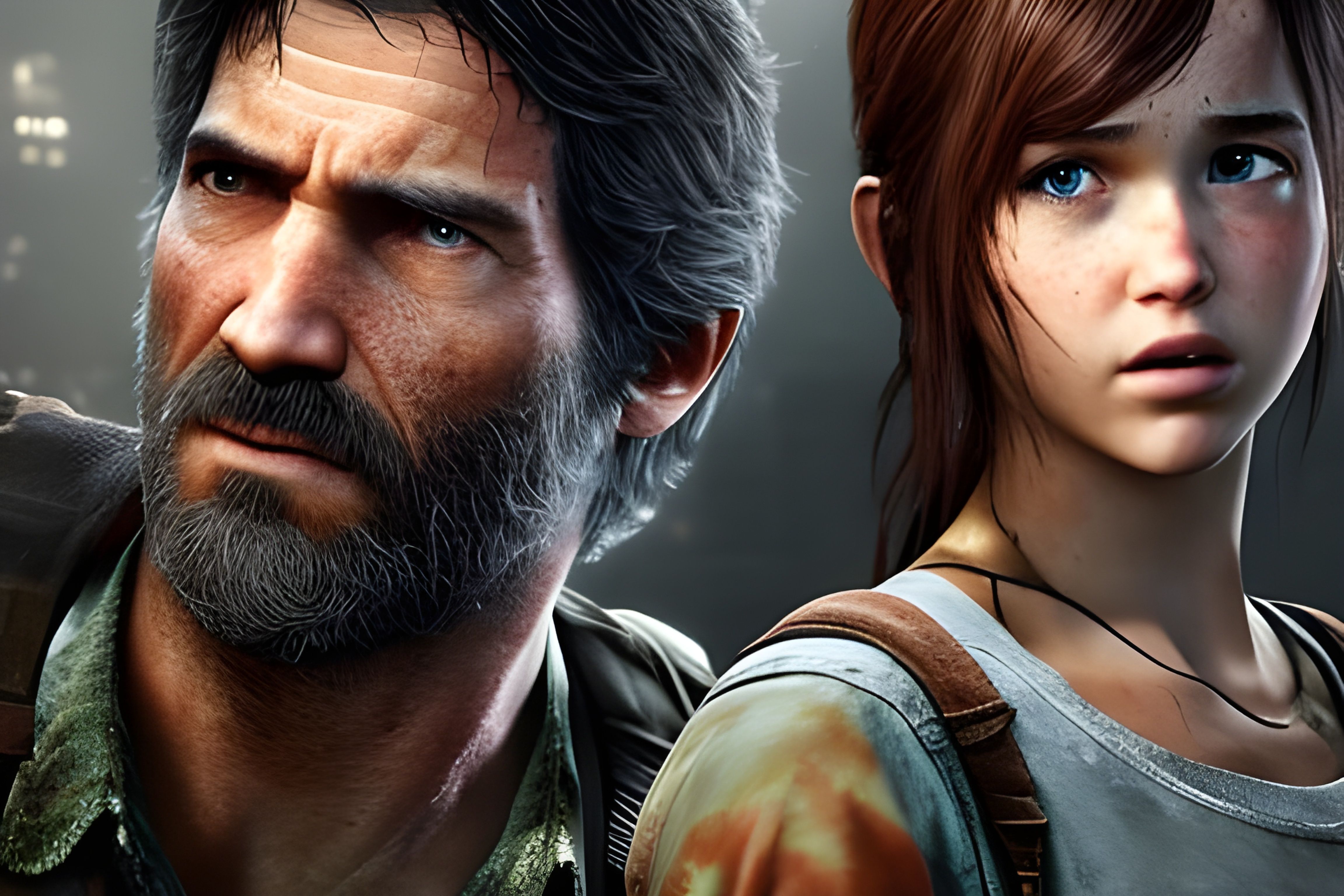 The Last of Us. Joel and Ellie. - AI Generated Artwork - NightCafe Creator