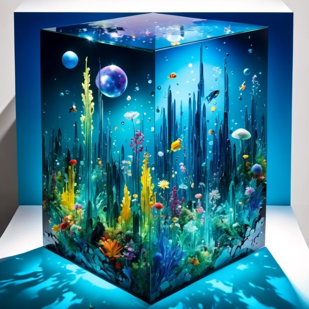 Boxed underwater space 