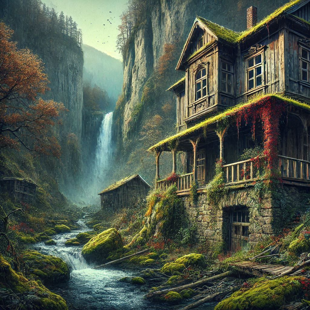 House next to the river