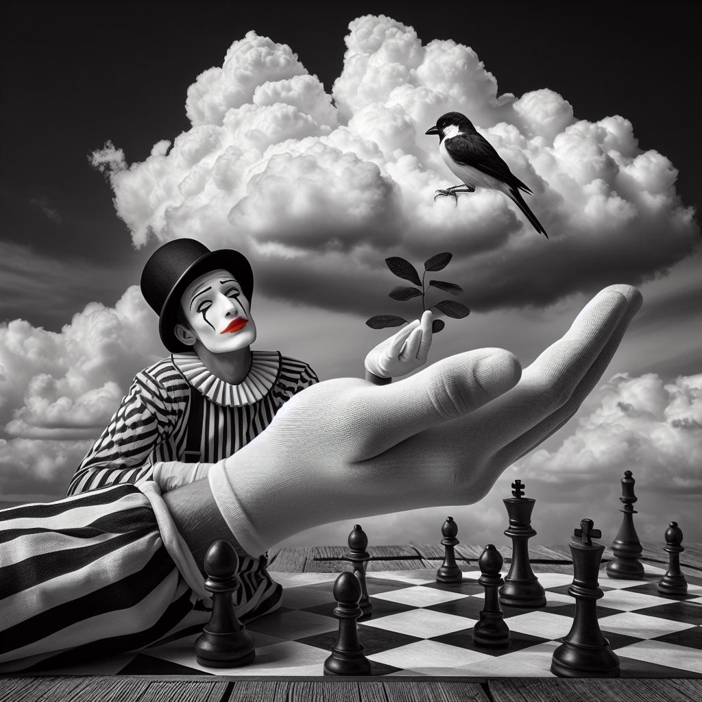 The mime and the bird