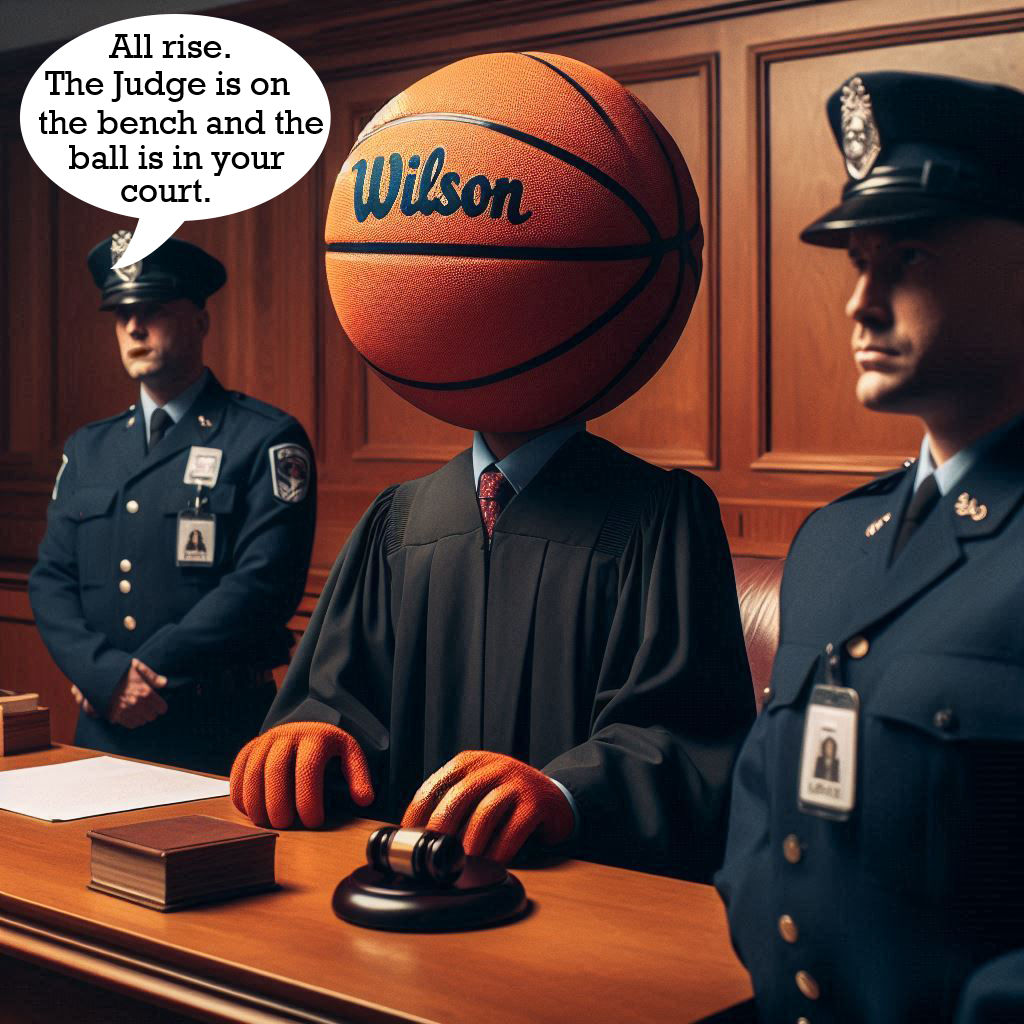 Ball/Court Pun