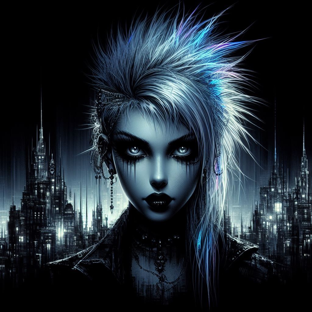 Futuristic Punk Fae