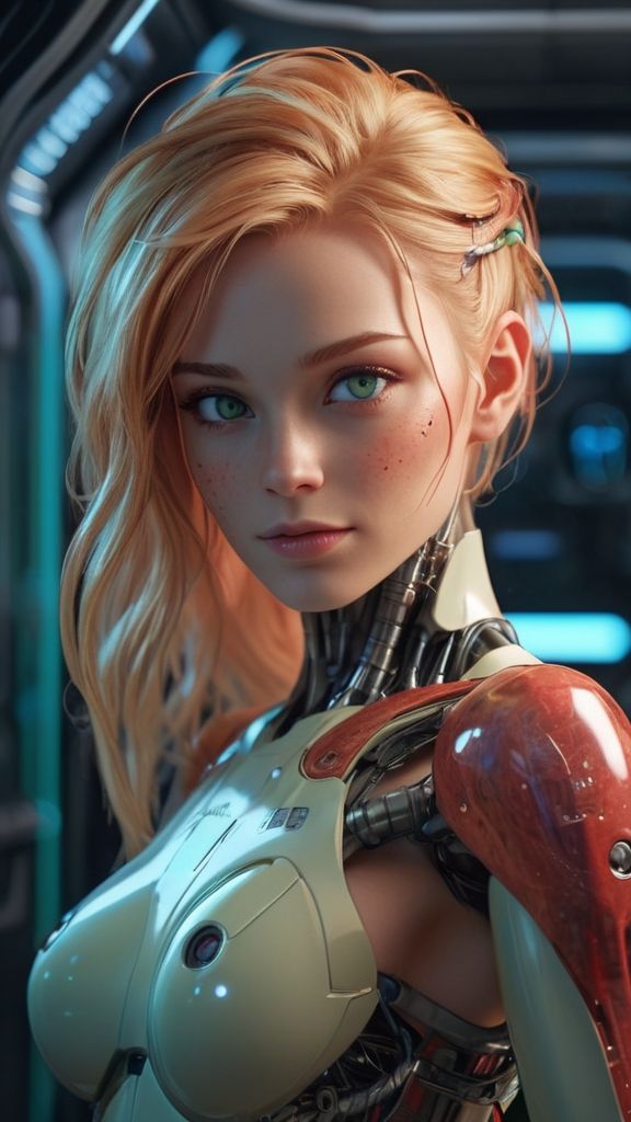 Robotic woman, a future maybe