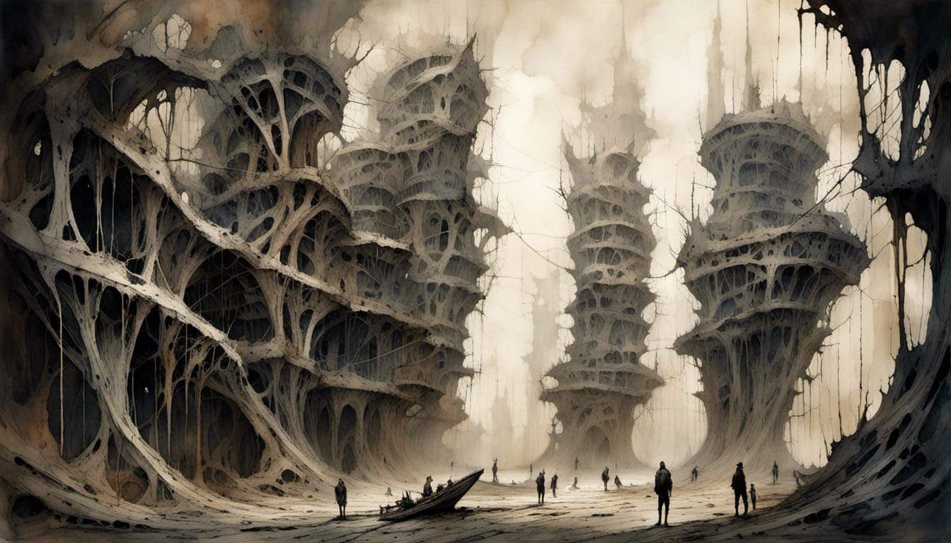 Ashen City  by @RKDM