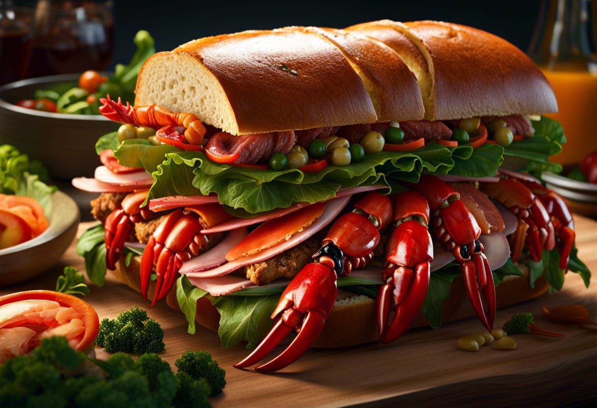 Lobster sandwich  by @YYZ-5050