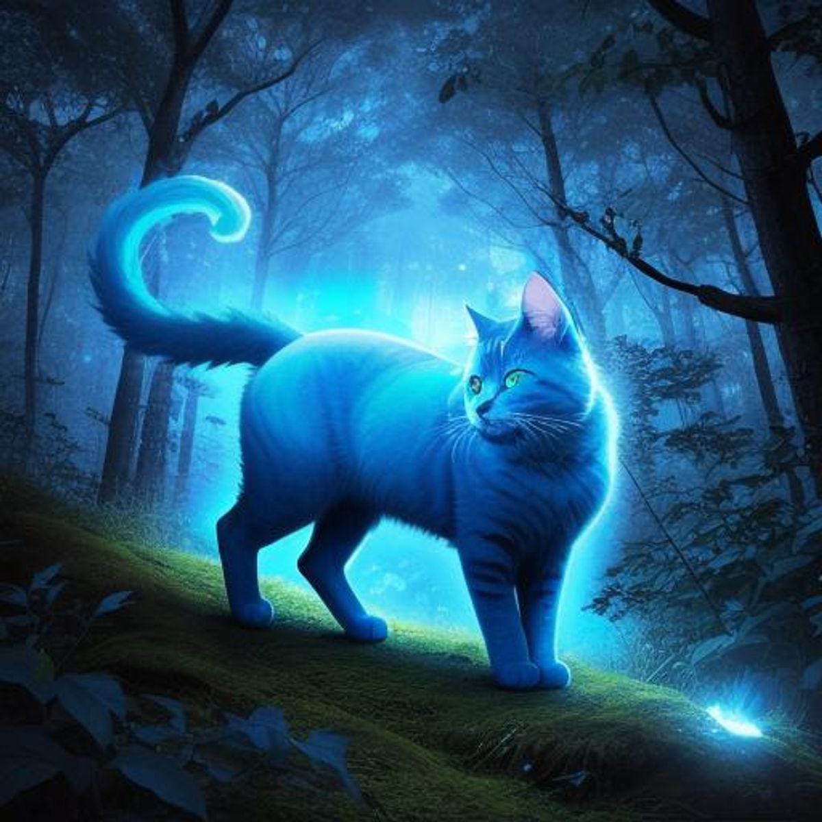 Cat Patronus - AI Generated Artwork - NightCafe Creator