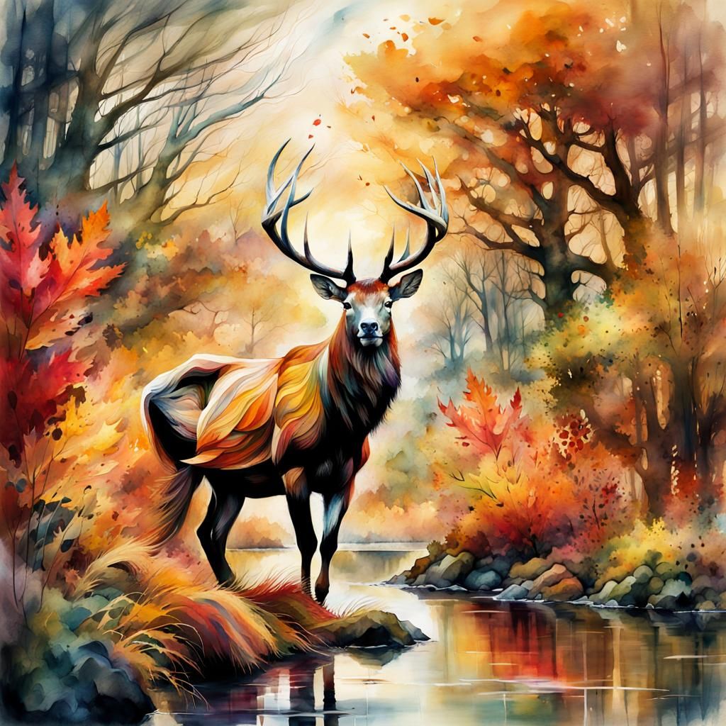 Autumnal autumn animal
