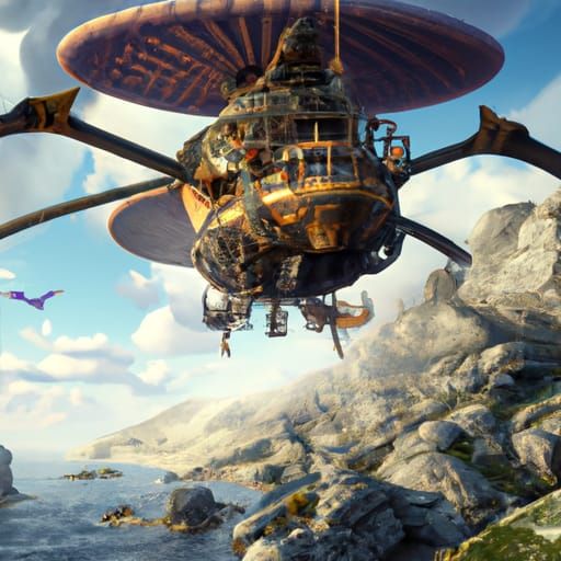 A working airship
