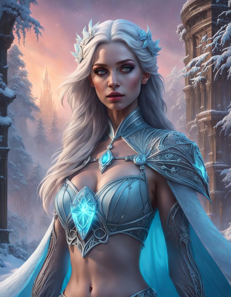 Ice Princess Shiva  by @Spyder Webb