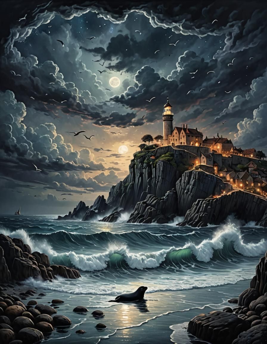 I open my mouth and the sea opens up And he takes my words i...